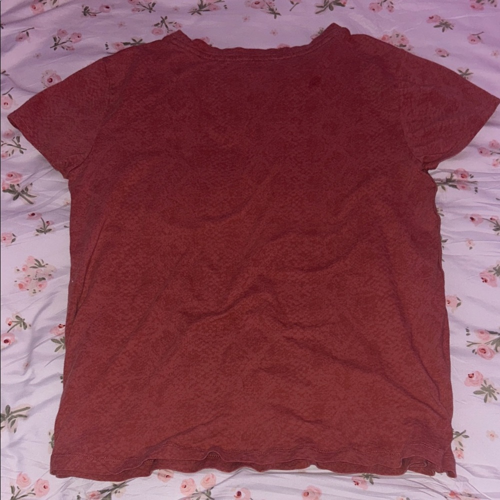 Athleta Women's Rust Short Sleeve Tee - Picture 3 of 3